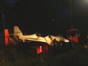 BF Koeln Kleinflugzeug in Koeln Flittard abgestuerzt  P65